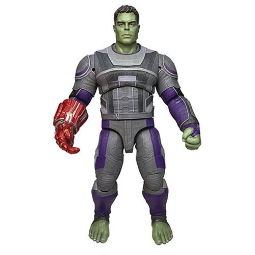 Marvel Select Avengers: Endgame Nano-Gauntlet Hulk Action Figure - Appears New  - Lot 388