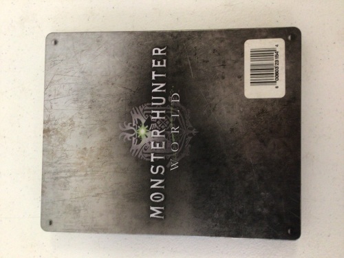 Monster Hunter World Collectable Steelbook Case, Appears New - Lot 419