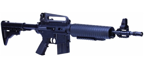 Crosman M4-177 Tactical Style Bolt Action Variable Pump .177-Caliber Pellet and BB Air Rifle, Appears New, Untested - Lot 429