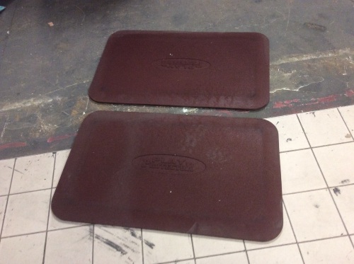 Lot of (2) Play Protector Heavy Duty Rubber Mats for Underneath Swings/Slides, 24" x 40" - E-Comm Return - Lot 1027