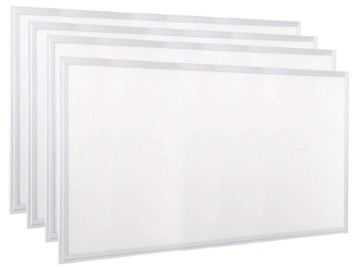 WYZM 75W LED Panel Lights 2' x 4', Set of 4 - Appears New  - Lot 104