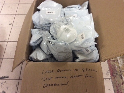 Large Lot of 2 Pack 3M Dust Masks - New - Lot 322