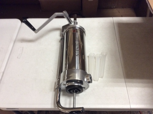 ROVSUN Stainless Steel Vertical Sausage Stuffer - Unknown Condition - Lot 512