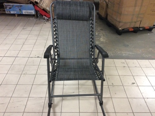 Folding Rocking Chair - Appears New - Lot 559