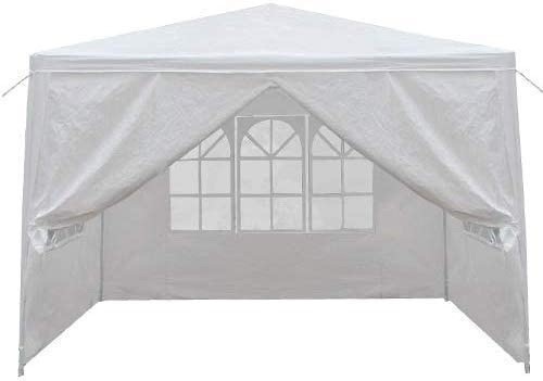 10' x 10' Heavy Duty Outdoor Gazebo Canopy Tent - Appears New  - Lot 1023