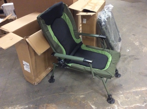 Lot of (2) Folding Camp Chairs - Appear New  - Lot 1025