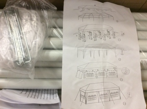 Large Outdoor Canopy Tent - Appears New  - Lot 1033