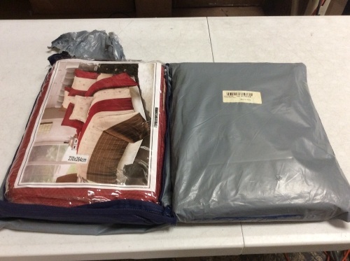 Lot of (2) King Size Duvet Cover Sets - Appear New  - Lot 1104