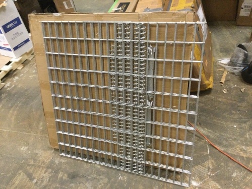 Galvanized Metal Panels. Unknown what it is - Lot 1057