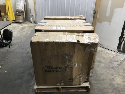 Lot of (4) Sofas - E-Comm Returns, Unknown Conditions, For Parts/Repair - Lot 258