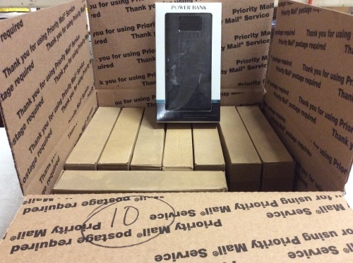 Lot of (10) Power Banks - Appear New  - Lot 336