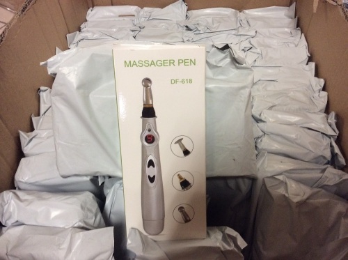 Lot of (48) Handheld 3-in-1 Electronic Acupuncture Massage Pens - New - Lot 768