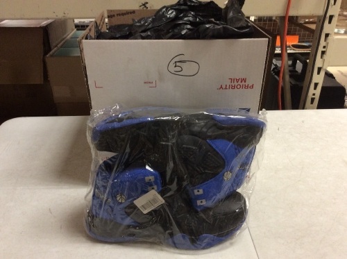Lot of (5) Pairs Blue/Black Basketball Shoes - Appear New  - Lot 1001