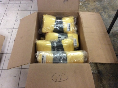 Lot of (12) Royal Plush Aspen Gold Throw Blankets - New  - Lot 1062