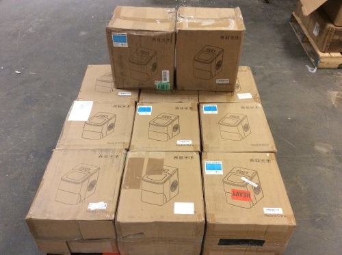 Lot of (11) ikich Portable Ice Makers - Unknown Conditions - Lot 335