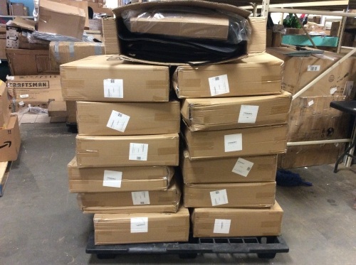 Pallet of Car Seat Covers Full Set, Black - Appear New  - Lot 345