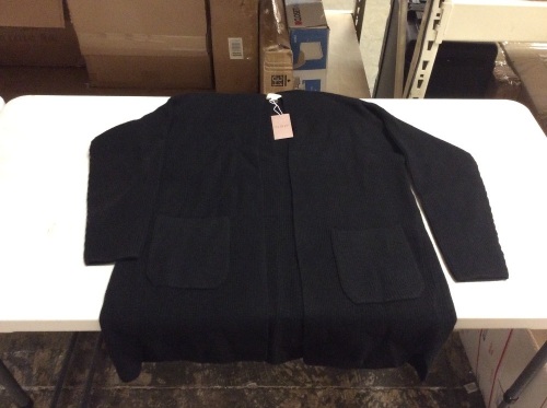 Nap Loungewear Open Front Pure Cashmere Cardigan, Medium - Appears New   - Lot 1112