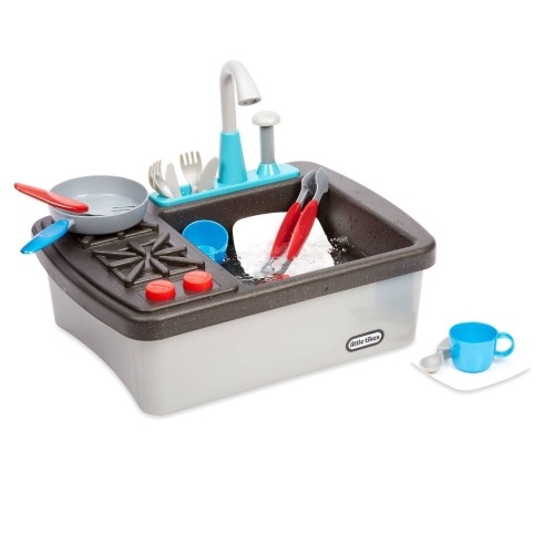 Little Tikes First Real Sink & Stove Realistic Pretend Play Appliance - E-Comm Return, Appears New  - Lot 571