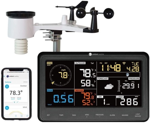 Ambient Weather WS-2902C WiFi Smart Weather Station - Appears New, Untested - Lot 115