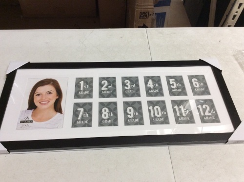 Malden International Designs Graduation 13-OP School Years Collage Frame - Appears New  - Lot 576