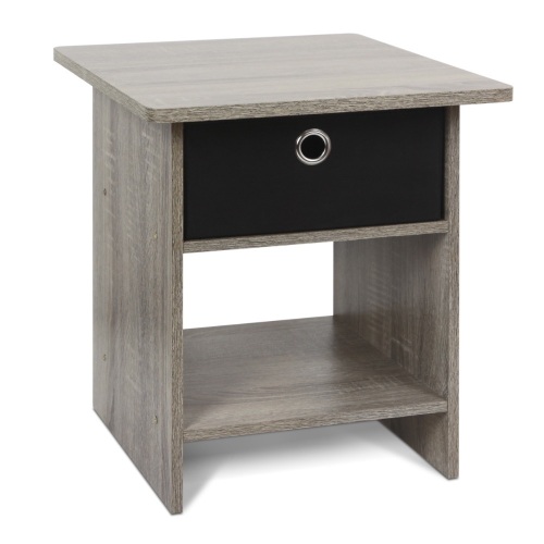 Furinno 10004 End Table Night Stand with Bin Drawer - Appears New   - Lot 562