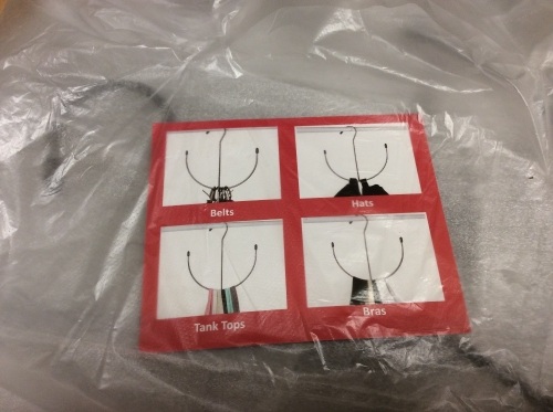 Lot of (20) Niclogi Space Saving Metal Folding Hangers - New - Lot 111