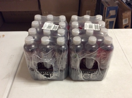 Lot of (2) Cases of Sparkling Ice Black Raspberry, 17 oz, 12 ct - New - Lot 294