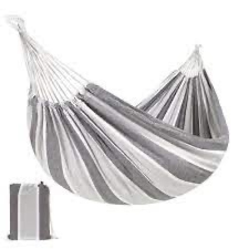 2-Person Brazilian-Style Double Hammock w/ Portable Carrying Bag - Lot 2717