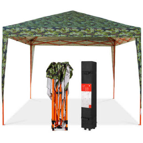 Outdoor Portable Pop Up Canopy Tent w/ Carrying Case, 10x10ft - Lot 2765