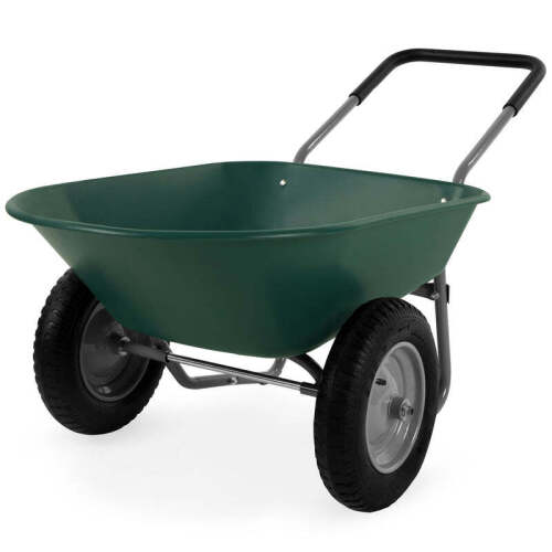 Dual-Wheel Wheelbarrow Garden Cart - Lot 2796
