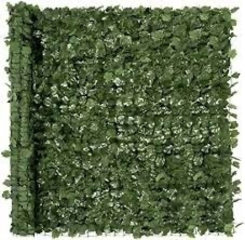 Outdoor Faux Ivy Privacy Screen Fence - Lot 2848