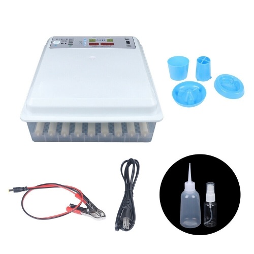 64 Eggs Egg Incubator Fully Automatic Incubator Digital Poultry Hatcher - Lot 117