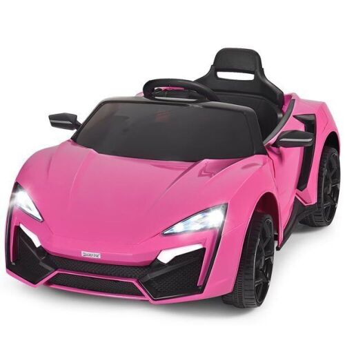 12V Kids Ride On Car 2.4G RC Electric Vehicle w/ Lights MP3 Openable Doors  - Lot 129