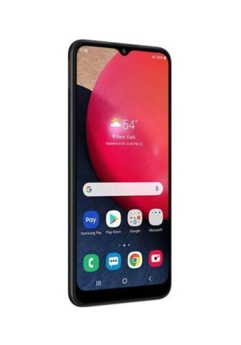 Consumer Cellular Postpaid Samsung A02s (32GB) - Black - Lot 345