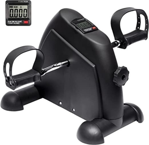 Under Desk Bike Pedal Exerciser, Portable Mini Exercise Bike - Lot 597