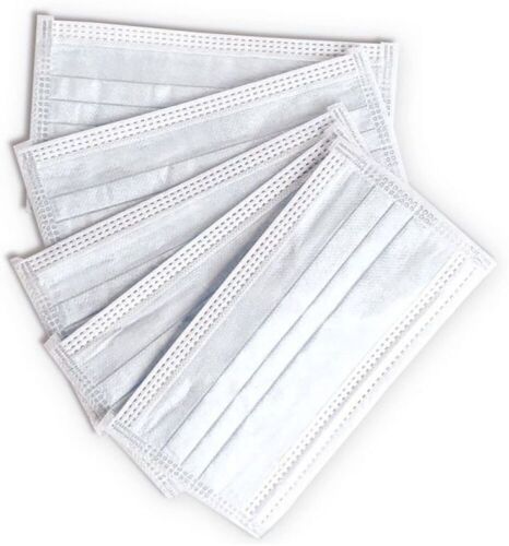 Case of (100) ICU Health Non-Medical Disposable Face Mask - White - 20ct - Lot 707