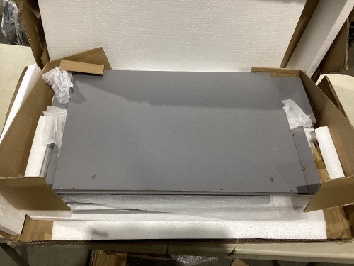 Wall Mount Bathroom Storage Cabinet -Gray HW66930GR  - Lot 846