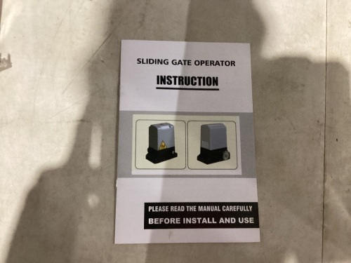 Automatic Sliding Gate Opener, Unknown if Complete - Lot 994