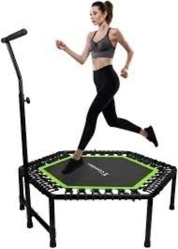 Indoor Trampoline for Adults - Portable & Foldable, Unknown if Complete - Lot 1054
