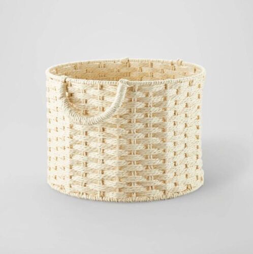 Case of (2) Twisted Paper Rope Baskets - Lot 1154