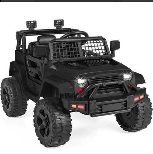 12V Kids Ride-On Truck Car w/ Parent Remote Control, Spring Suspension - Lot 1001