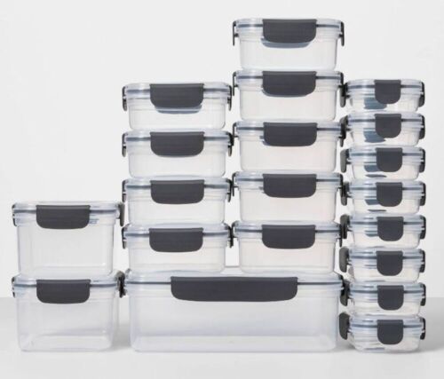 40pc Plastic Food Storage Set - Lot 1183