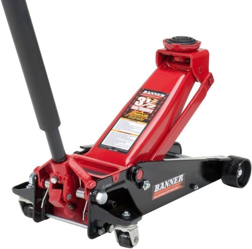 Blackhawk B6350 Fast Lift Service Jack - 3.5 Ton Capacity, 28 1/2" L x 13 3/4" W x 6 1/2" H  - Lot 25