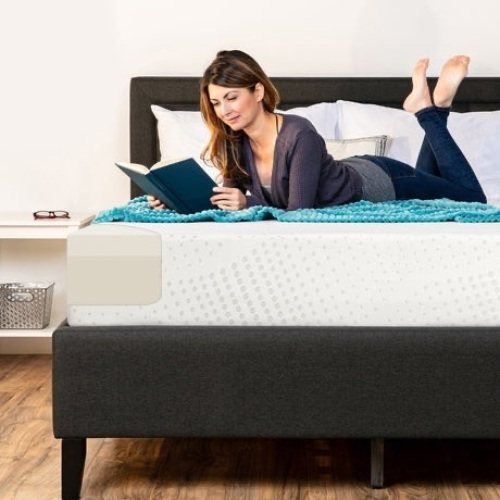 10in Dual Layered Memory Foam Mattress w/ CertiPUR-US Certified Foam, FULL  - Lot 715