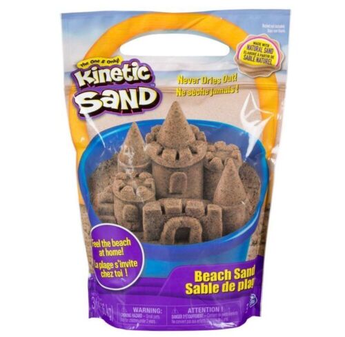 Case of (3) Kinetic Sand Beach Sand 3lb - Lot 443