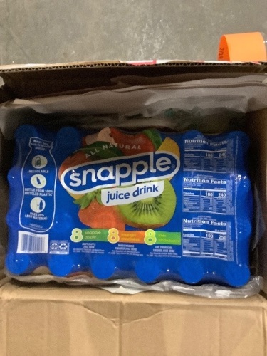 Snapple Juice Drink Variety Pack, 24 pk./20 fl. oz.   - Lot 214