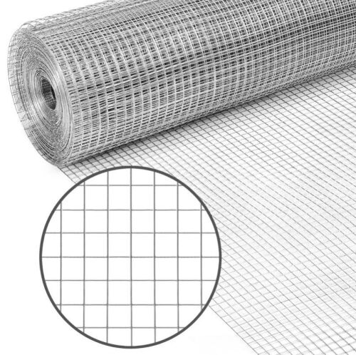 Hardware Cloth, 1/2in 19-Gauge Chicken Wire Mesh Fence, 4 x 50'  - Lot 951