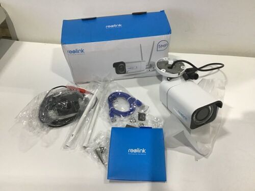 Reolink 5MP Dual-Band WiFi Security Camera RLC-511W - Lot 393
