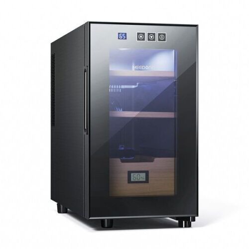 Audew 23L Thermoelectric Cigar Humidor Cabinet, 150 Capacity - Lot 54