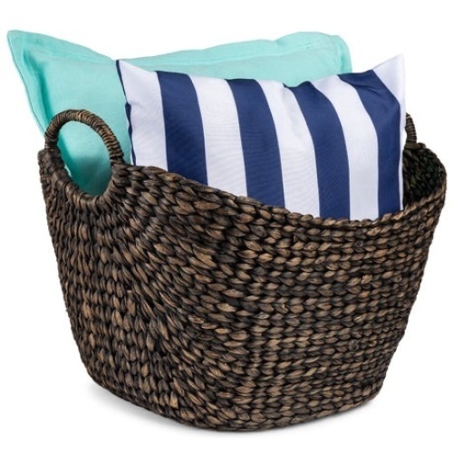 Large Multi-Purpose Seagrass Storage Basket w/ Handles  - Lot 639